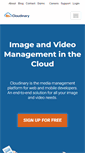 Mobile Screenshot of cloudinary.com